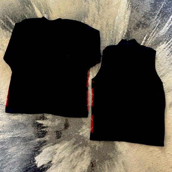 Red & Black Argyle Sweater Set by Liz Claiborne, EUC Ladies Size M/L - Picture 2 of 3